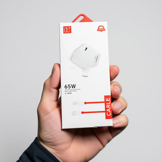 OnePlus 65W Warp charge power adapter